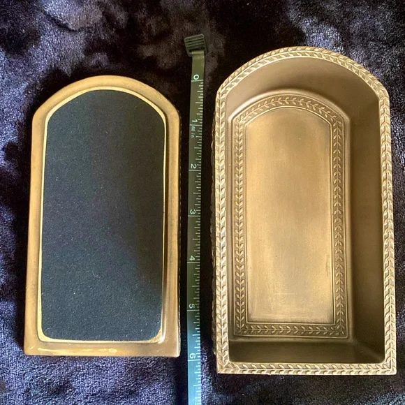 Triple Moon Goddess Witch Wolf Trinket Prayer box container - Picture 3 of 10